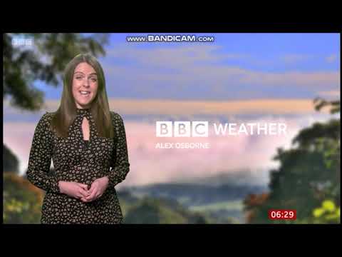 [HD] Alex Osbourne BBC ONE Points West weather December 1st 2022 - 60 fps