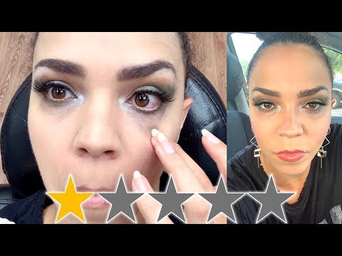 I WENT TO THE WORST REVIEWED MAKEUP ARTIST IN MY CITY LOS ANGELES Video