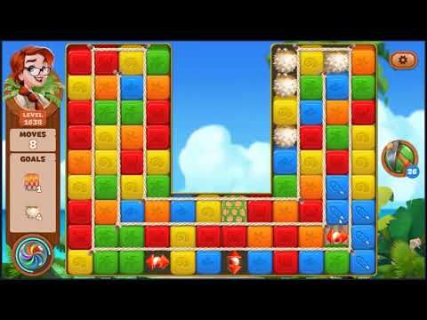 Lost Island Blast Adventure Level 1638 - NO BOOSTERS 🏝️ | SKILLGAMING ✔️