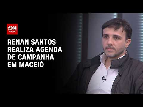 Eleições 2026: Renan Santos faz campanha em Maceió | HORA H