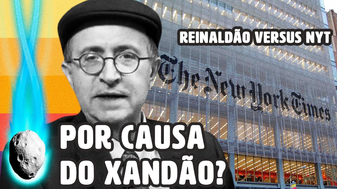 REINALDO AZEVEDO DETONA O NEW YORK TIMES POR CAUSA DE XANDÃO | PLANTÃO