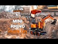 Мініекскаватор маленький Zeppelin MiniRhino 562 кг