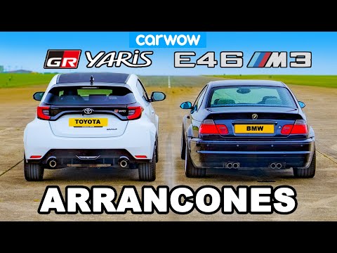 BMW E46 M3 vs Toyota GR Yaris: ARRANCONES