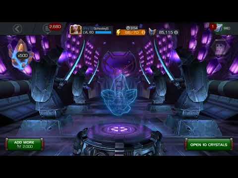 500 Arena Crystal and 100 Uncollected AC!
