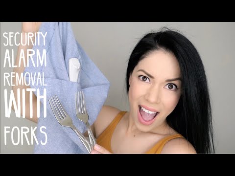 DIY: Security tag Removal (with forks)
