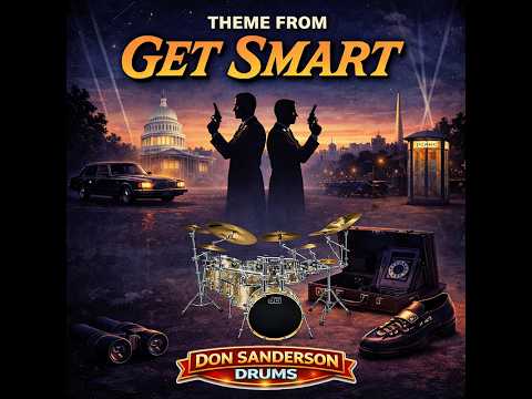"Get Smart" Theme – Big Band Drum Cover | Irving Szathmary | Victor Lopez Arrangement |