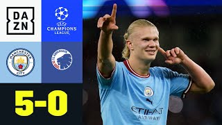 Nächster Haaland-Doppelpack bei City-Sieg: Man City - Kopenhagen 5:0 | UEFA Champions League | DAZN