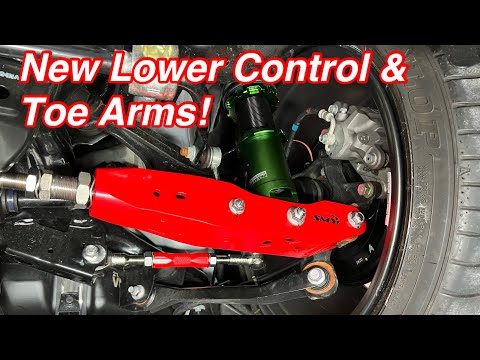 2022 WRX SMY Lower Control Arm and Toe Arm Install