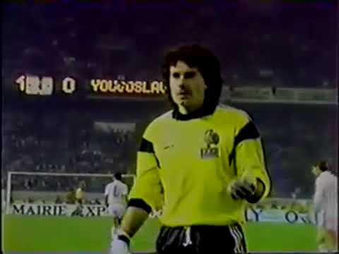 Francuska - Jugoslavija 2:0 16.11.1985