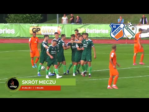 Ursus Warszawa - Błonianka Błonie 2:2 | Skrót meczu [2022.06.08]