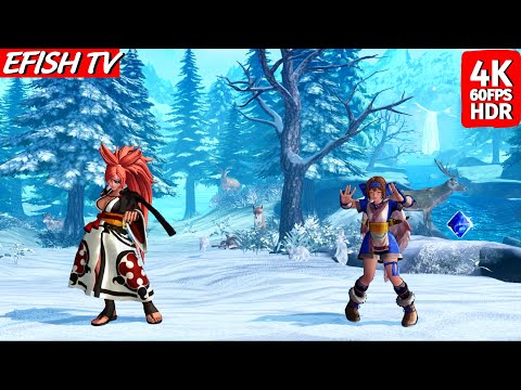 Baiken vs Rimururu (Hardest AI) - Samurai Shodown | 4K 60FPS