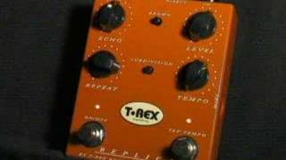 Video thumbnail for T-Rex Replica Delay Pedal by ProGuitarShopDemos