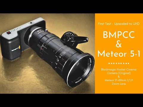 Blackmagic Pocket Cinema Camera Original (OG) & Meteor 5-1 Zoom Lens: Raw Footage & Quick Color Test