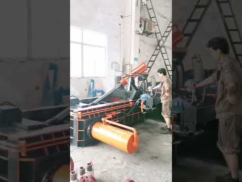 Metal Scrap Aluminum Extrusions Baler