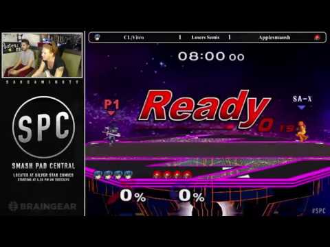 SPC11 Losers Semis Part 2 - CL|Vitro (Marth) vs Applesmaush (Samus)
