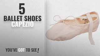 Top 5 Ballet Shoes Capezio [2018]: Capezio Women&#39;s Canvas Juliet Ballet Shoe,Light Ballet Pink,9 M