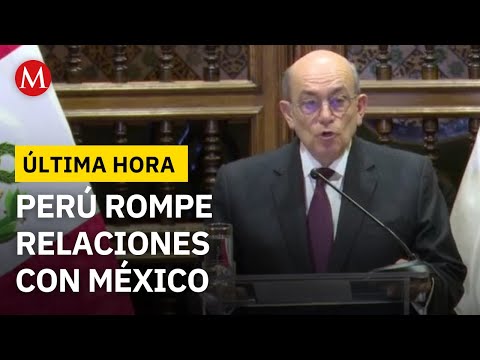 BREAKING NEWS: Peru breaks off diplomatic relations with Mexico