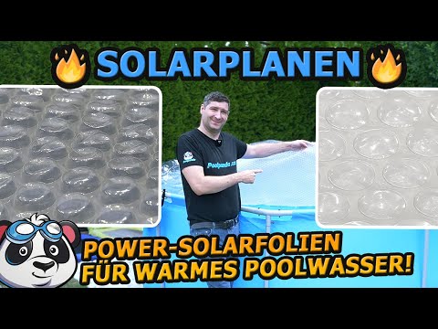 Pool Solarplane für Fortgeschrittene: Maximale Wirkung, Luftblasen, Treibhauseffekt und mehr!