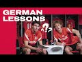 GERMAN LESSONS | w/ Brenden Aaronson and Maurits Kjaergaard