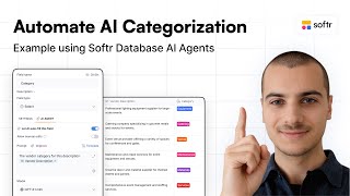 Setting up Softr Database AI Agents for Automated Categorization