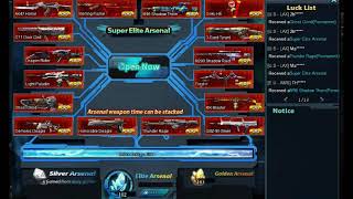 Global strike -10K Silver arsenal lottery boxes opening! And got Goku HE and Golden Maul~