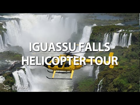 Passeio de helicóptero pelas Cataratas do Iguaçu