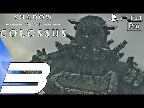 Shadow of The Colossus Remake - Gameplay Walkthrough Part 3 - Gaius Boss Fight (PS4 PRO)