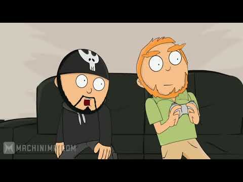 [MACHINIMA REUPLOAD] Two Best Friends Play: Skyrim