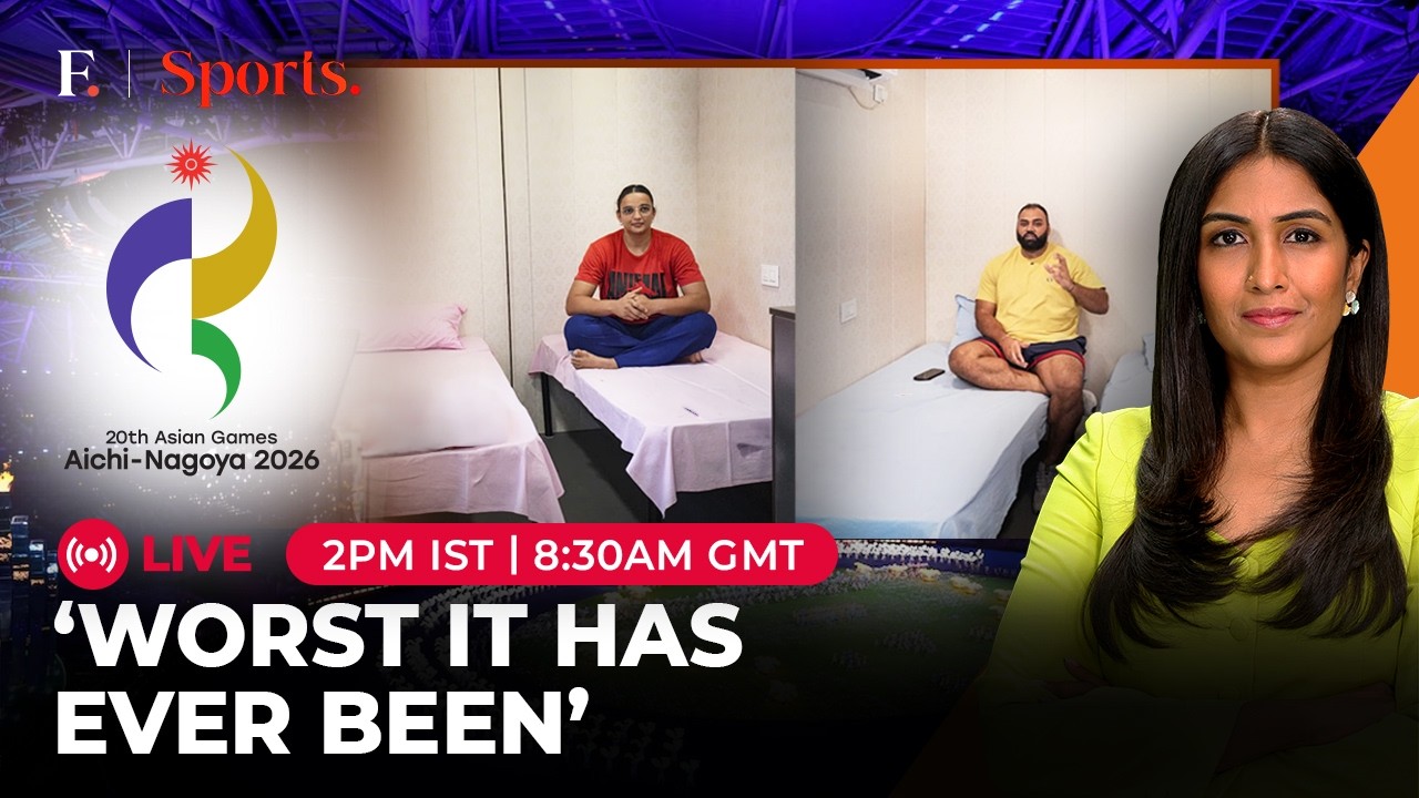 LIVE: Athletes Slam 'Worst Ever' Asian Games Accommodation | First Sports With Rupha Ramani
