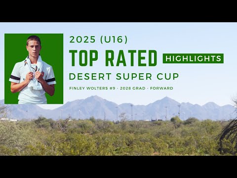 2025 Top Rated Desert Super Cup Highlights - Finley Wolters - 2028 Grad - Forward - November 2025