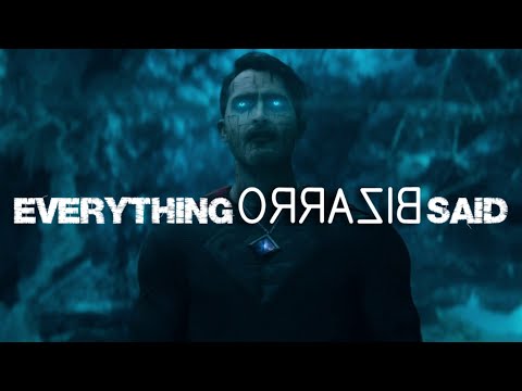 Bizarro's reversed scenes (So he doesn't babble like an idiot)