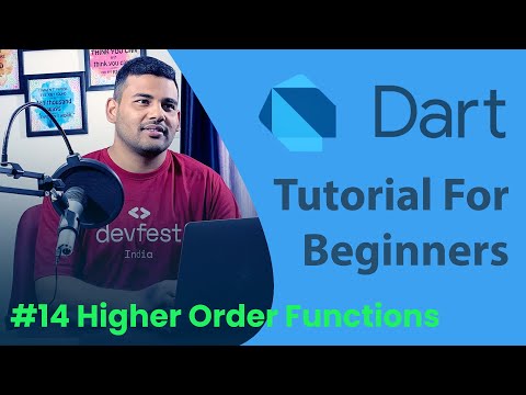 Higher Order Functions and Lambda 14 Dart Programming Tutorial for Beginners