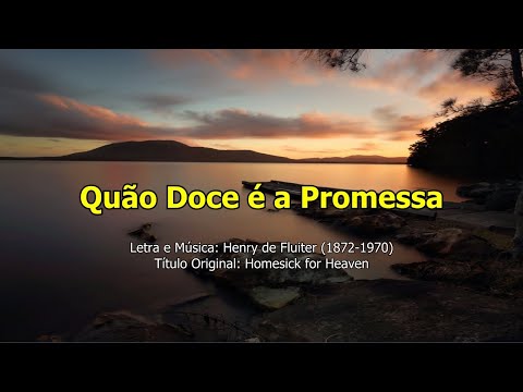 Hino IASD 562 - Quão Doce é a Promessa (Playback)