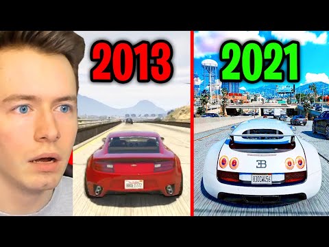 ALTES GTA 5 vs NEUES GTA 5😱 (2013 bis 2021)