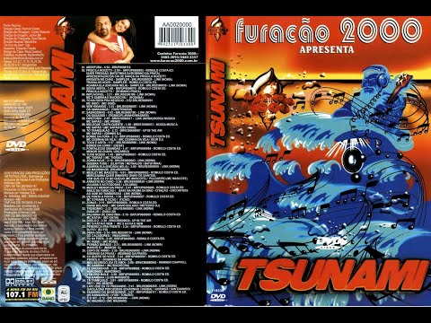 FURACÃO 2000   2006  TSUNAMI DVD 110330 HOUSE FUNK PRODUÇÕES ARTISTICAS LTDA