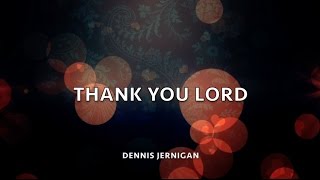 Thank You, Lord!