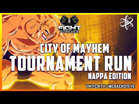 [DBFZ] Coach Steve tries NAPPA?!?! City of Mayhem Tournament Run