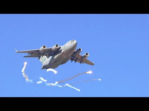 US Air Force - A-10Cs, C-17s & Paratroopers At Exercise Joint Forcible Entry [1080p]