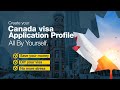 How to Create your GC Key account for Canada Visa application||PART 1