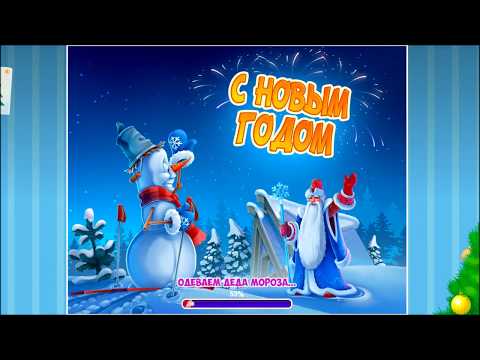 ОБЗОР - Новый Год игра, три в ряд