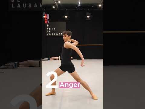 Three emotions through dance 🦋 #PrixdeLausanne - #shorts @arteconcert