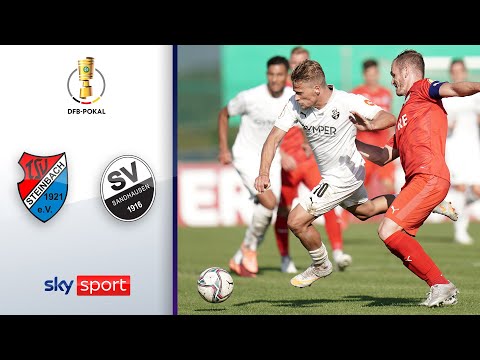 TSV Steinbach - SV Sandhausen | Highlights - DFB-Pokal 2020/21 | 1. Runde