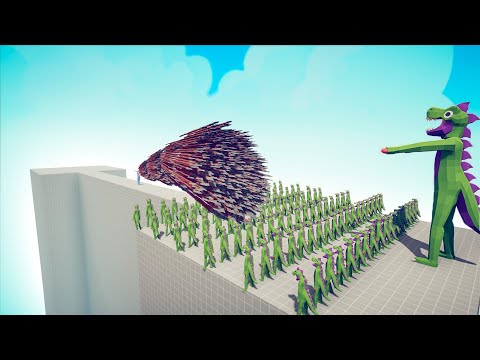 100x DINOSAUR + GIANT vs EVERY GOD - TABS | Totally Accurate Battle Simulator