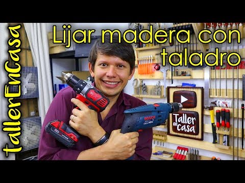 Miniatura del vídeo sobre lijado con taladro