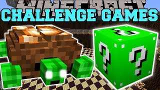 Minecraft: TURTLE BOSS CHALLENGE GAMES - Lucky Block Mod - Modded Mini-Game