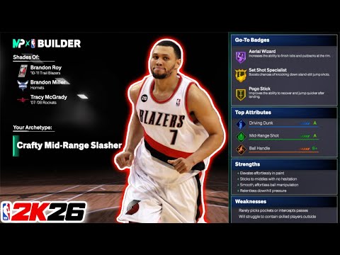 Best *PRIME* BRANDON ROY Build in NBA 2K26
