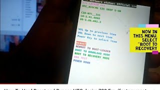 How To Hard Reset and Bypass HTC desire 728 Frp, (factory reset protection) Without pc!!