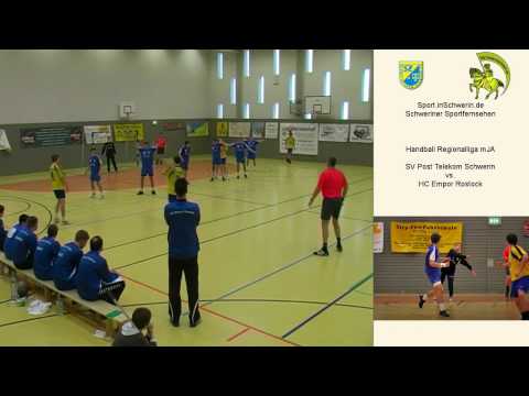 Handball Regionalliga mJA 21:21 (12:10) SV Post Schwerin vs. HC Empor Rostock