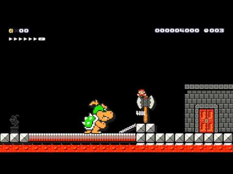 Super Mario Maker Courses - 10s challenge 1-2 by noah (F13D-0000-00C5-E042)