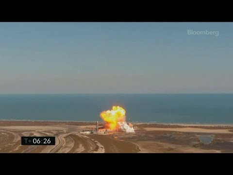 SpaceX Starship Explodes in Failed Landing